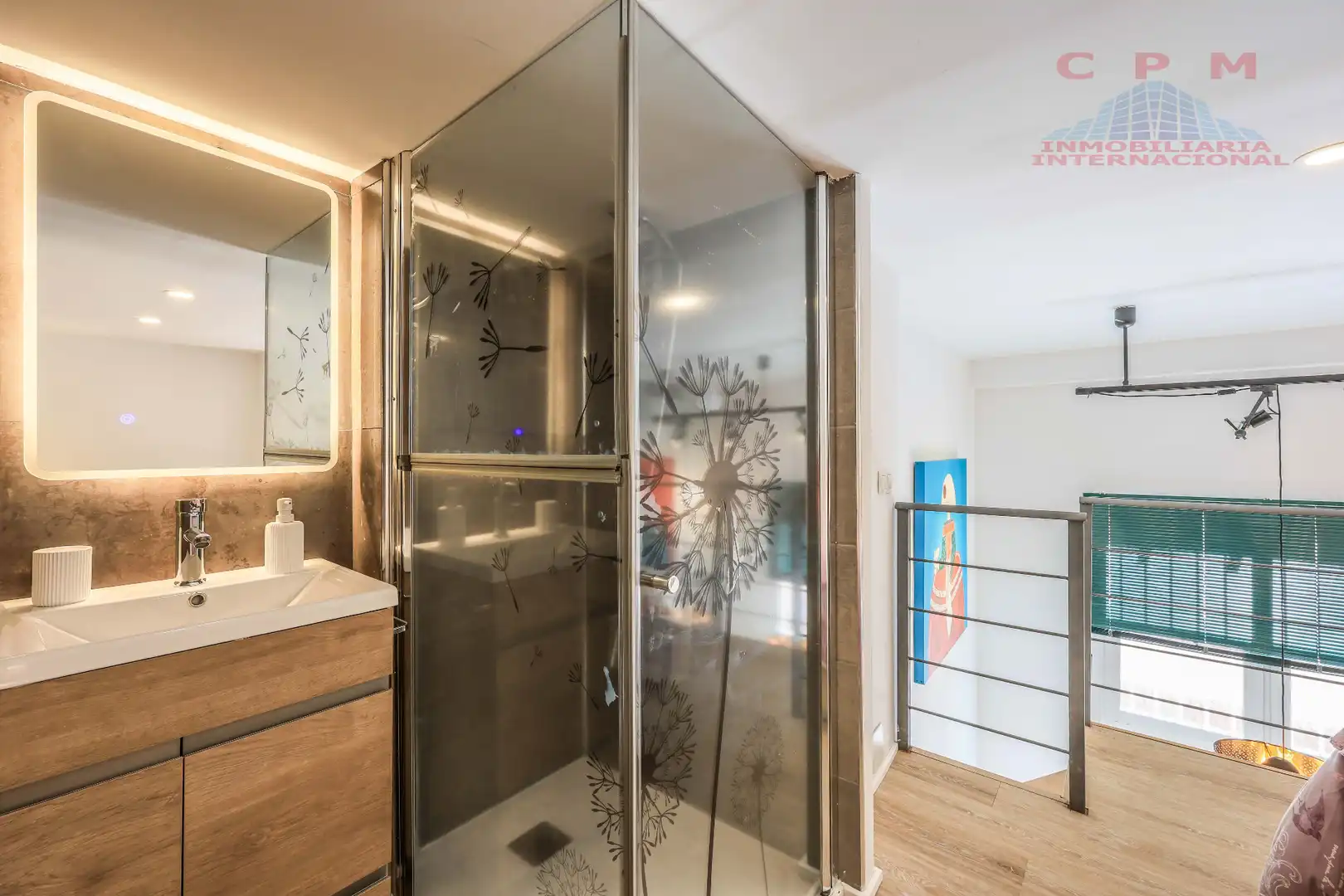 Badezimmer von Wohnung zur Miete in Madrid mit Klimaanlage, Heizung und Parkett