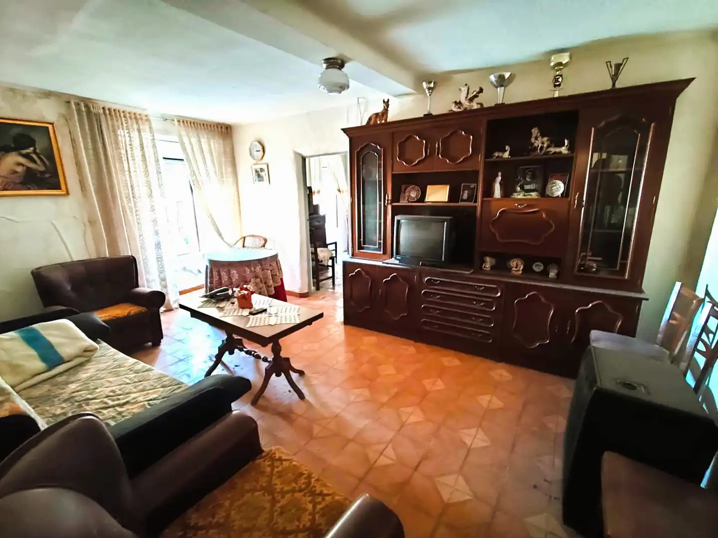Sala d'estar de Residencial en venda en Cervillego de la Cruz, Valladolid