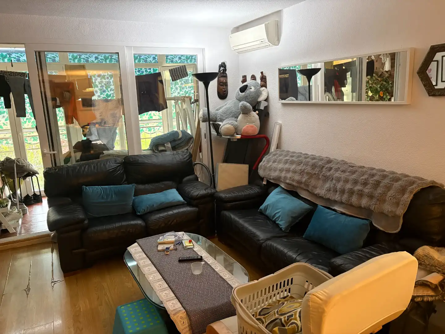 Living room of Flat for sale in Móstoles  with Air Conditioner, Heating and Terrace