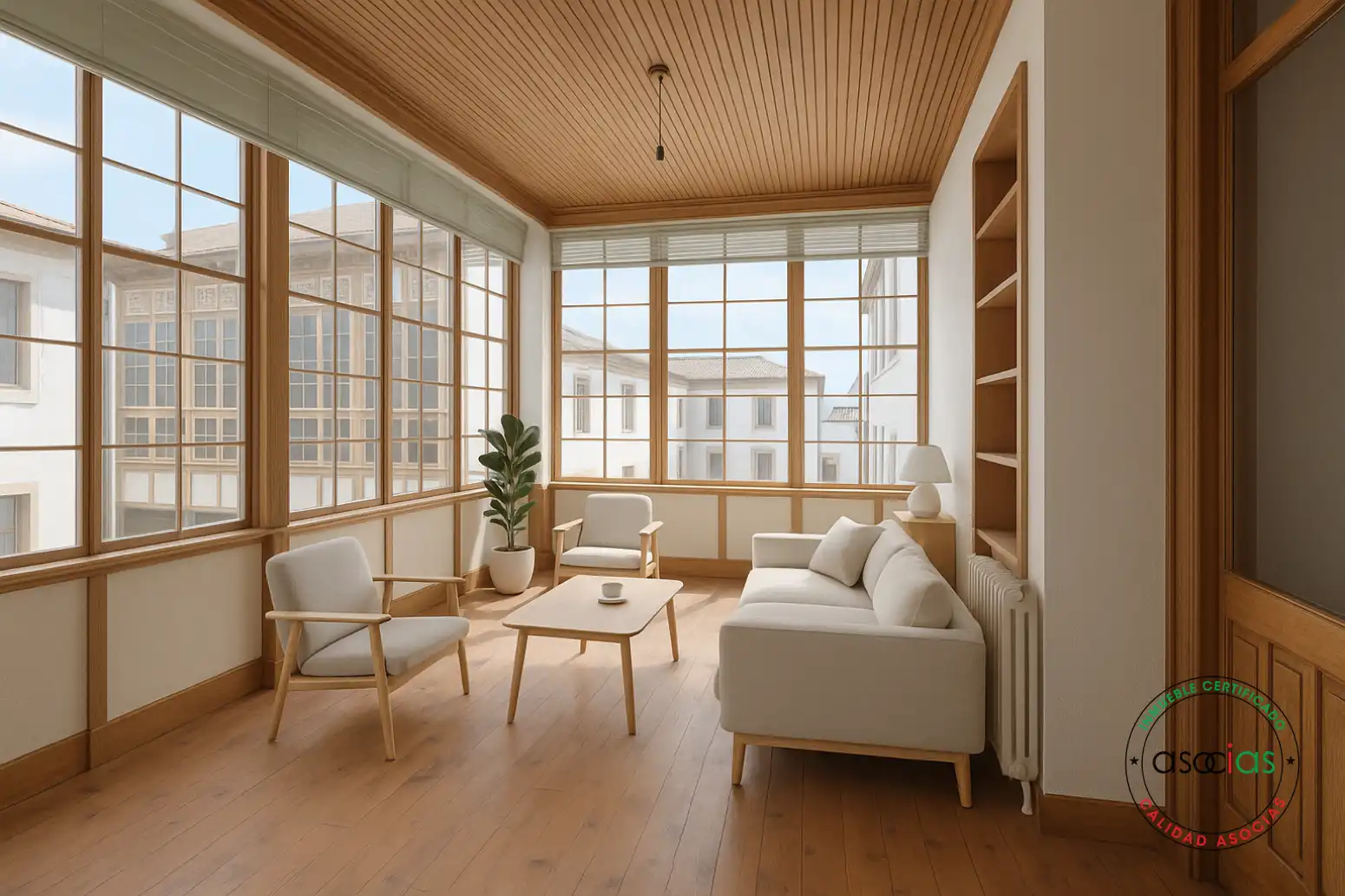Wohnzimmer von Gebäude zum Verkauf in Taramundi
