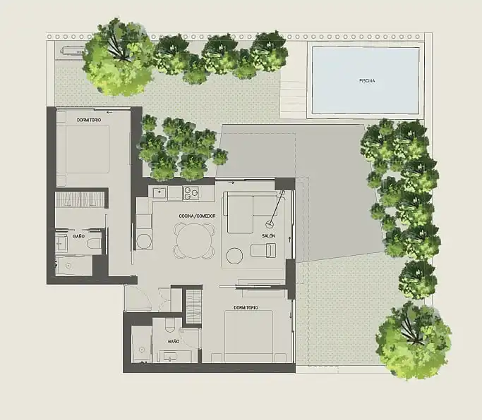 Apartament amb terrassa en venda a El Bajondillo, imagen 14