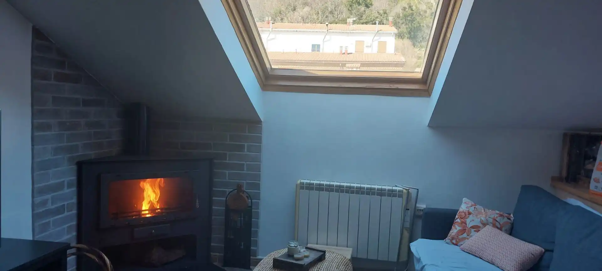 Living room of Flat for sale in Villanueva de la Vera  with Air Conditioner and Heating