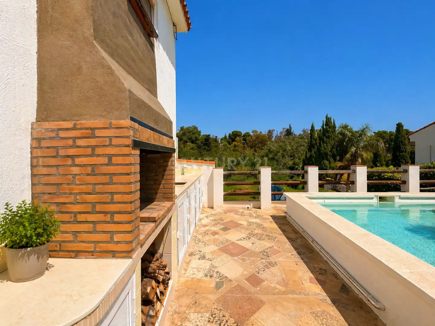 Terraza de Casa o chalet en venta en Málaga con Aire acondicionado y Piscina