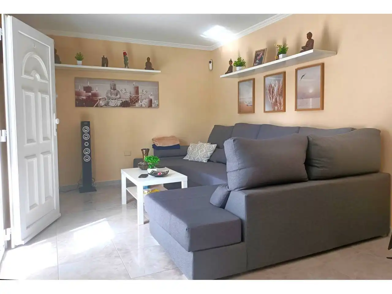Wohnzimmer von Dachboden zum Verkauf in Tacoronte mit Privatgarten, Terrasse und Abstellraum