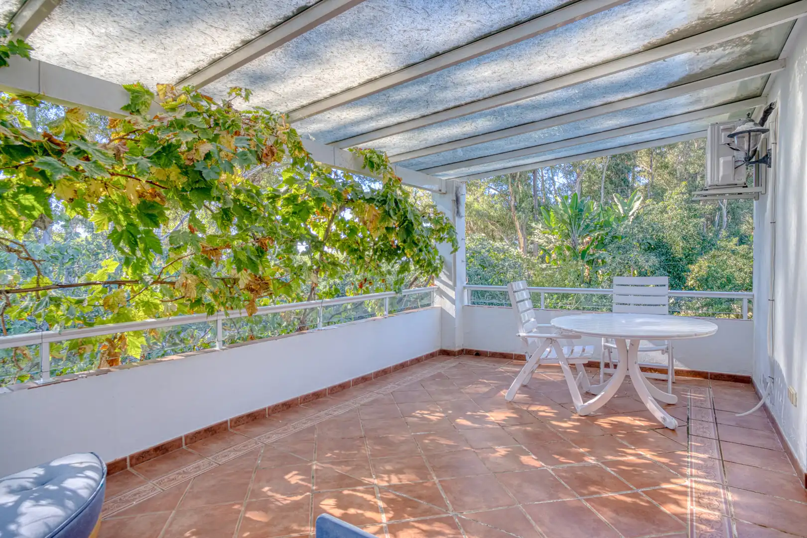 Terraza de Casa o chalet en venta en Estepona con Aire acondicionado, Jardín privado y Terraza