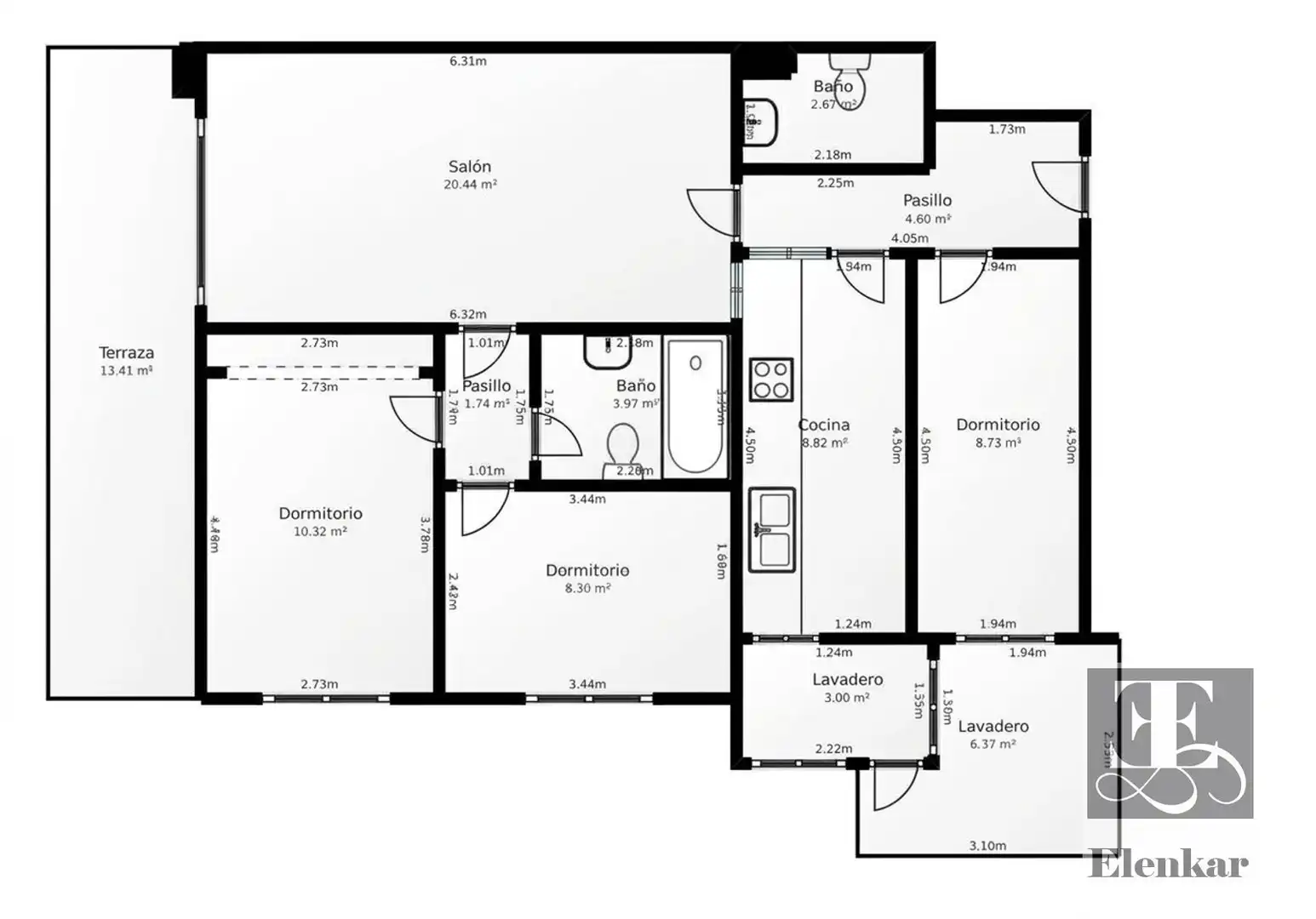 Wohnung mit Pool zum Verkauf in AV COSSETANIA 90 92 MAS MEL, CALAFELL, Tarragona, imagen 60