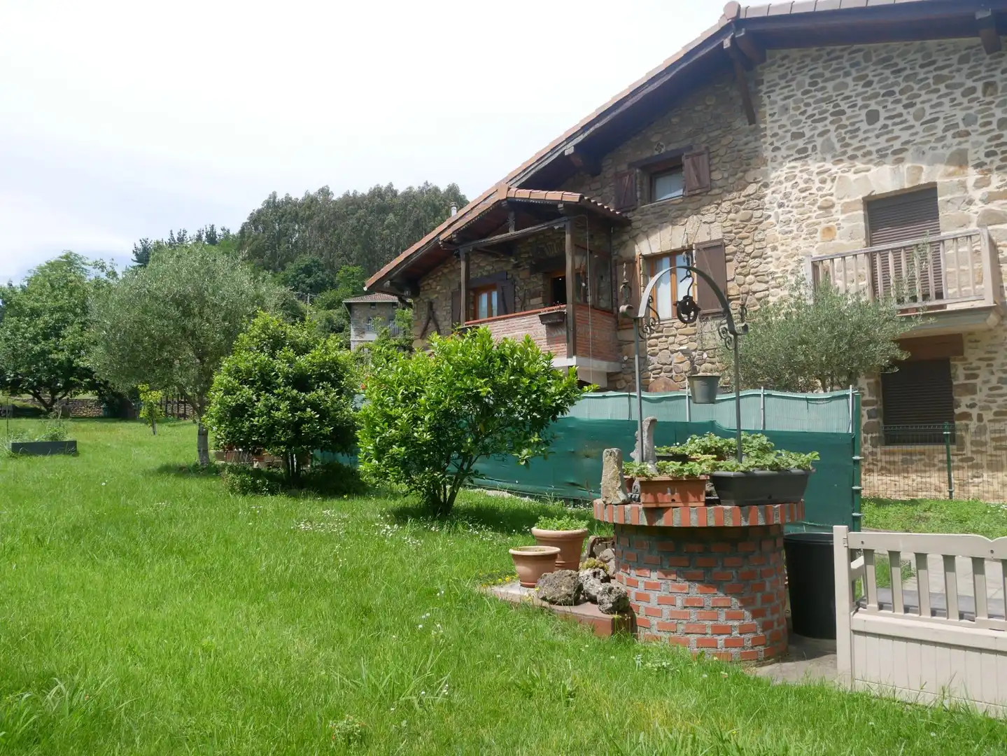 Jardí de Casa adosada en venda en Arrankudiaga / Zollo amb Calefacció i Jardí privat