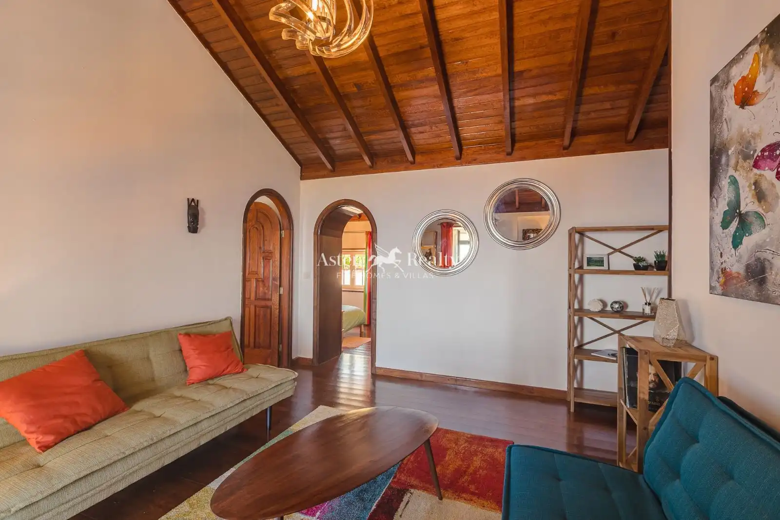 Sala d'estar de Casa o xalet en venda en La Victoria de Acentejo amb Jardí privat, Terrassa i Traster