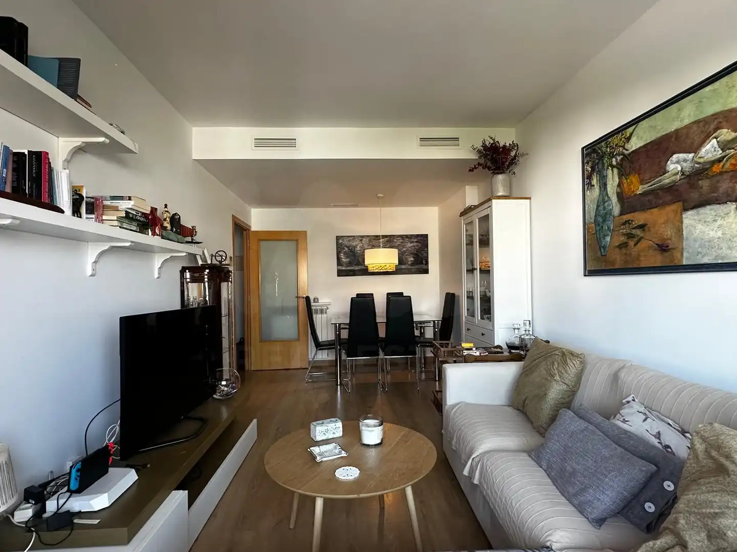 Sala d'estar de Pis en venda en Barberà del Vallès amb Aire condicionat, Calefacció i Terrassa