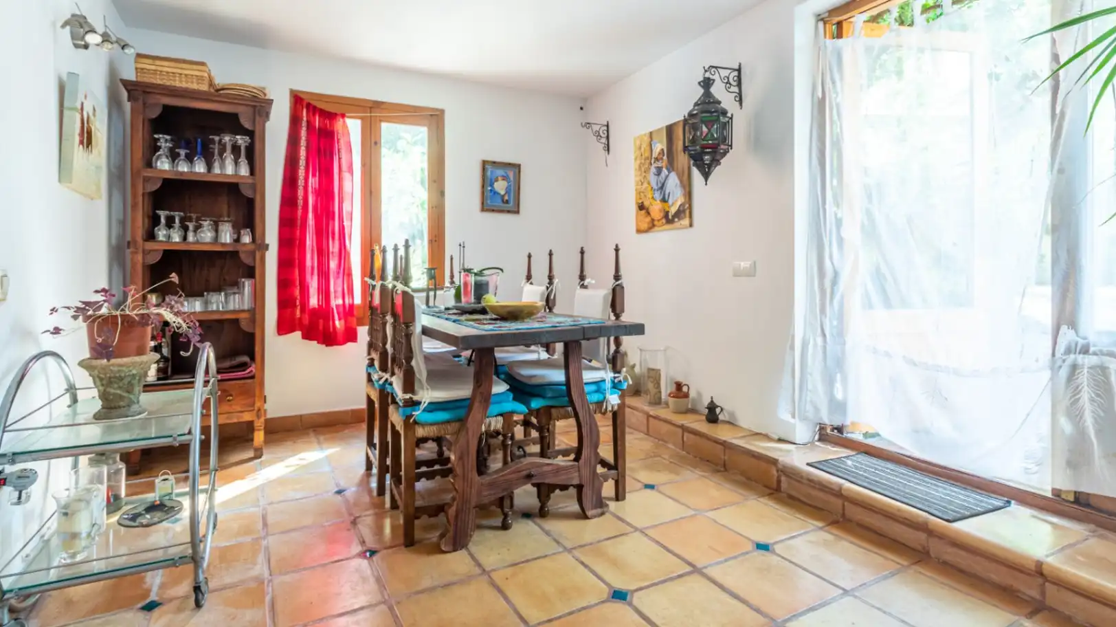 Dining room of Houses for sale in Jávea / Xàbia  with Air Conditioner, Heating and Private garden