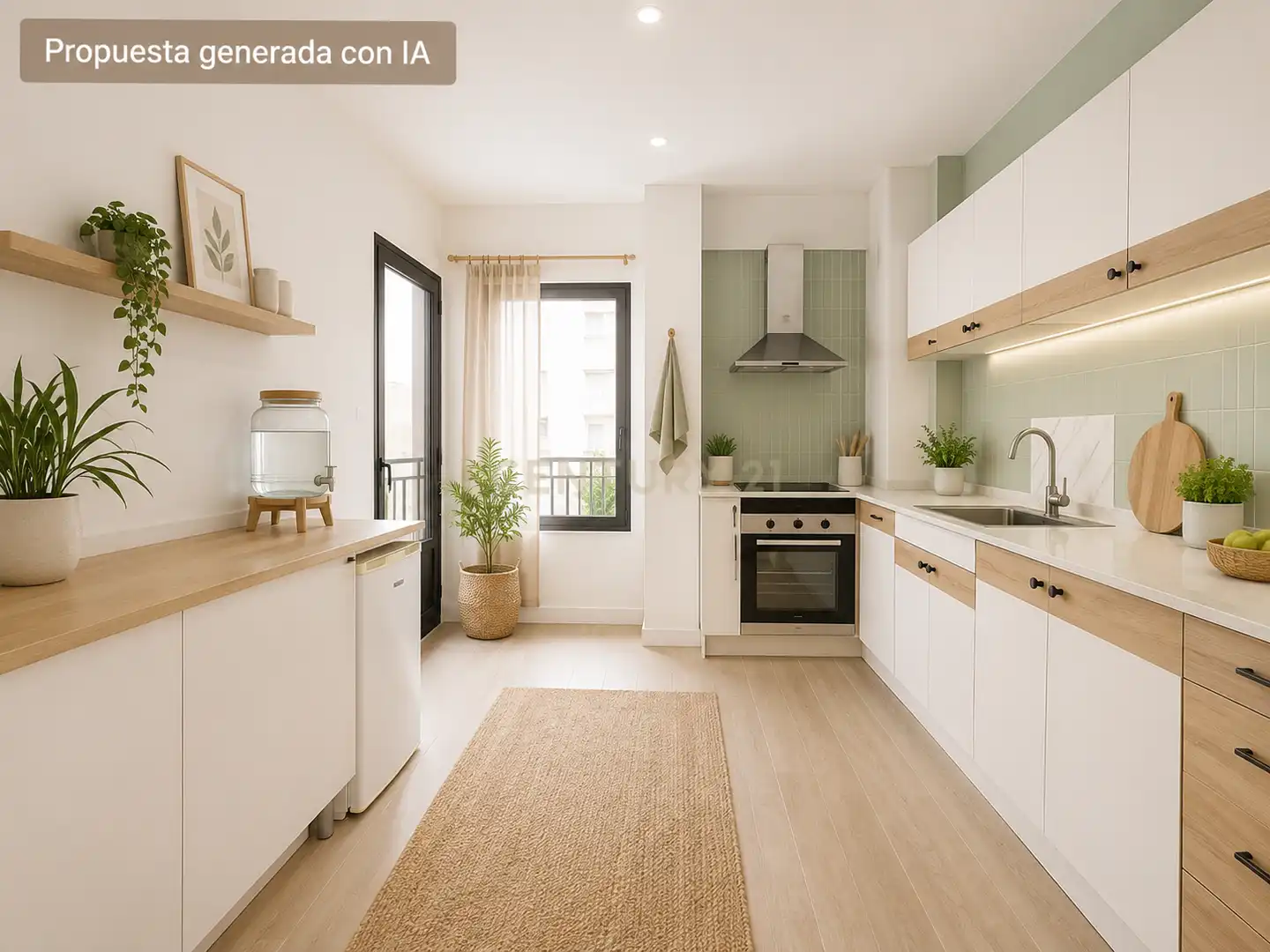 Cuina de Apartament en venda en Albatera amb Aire condicionat i Balcó