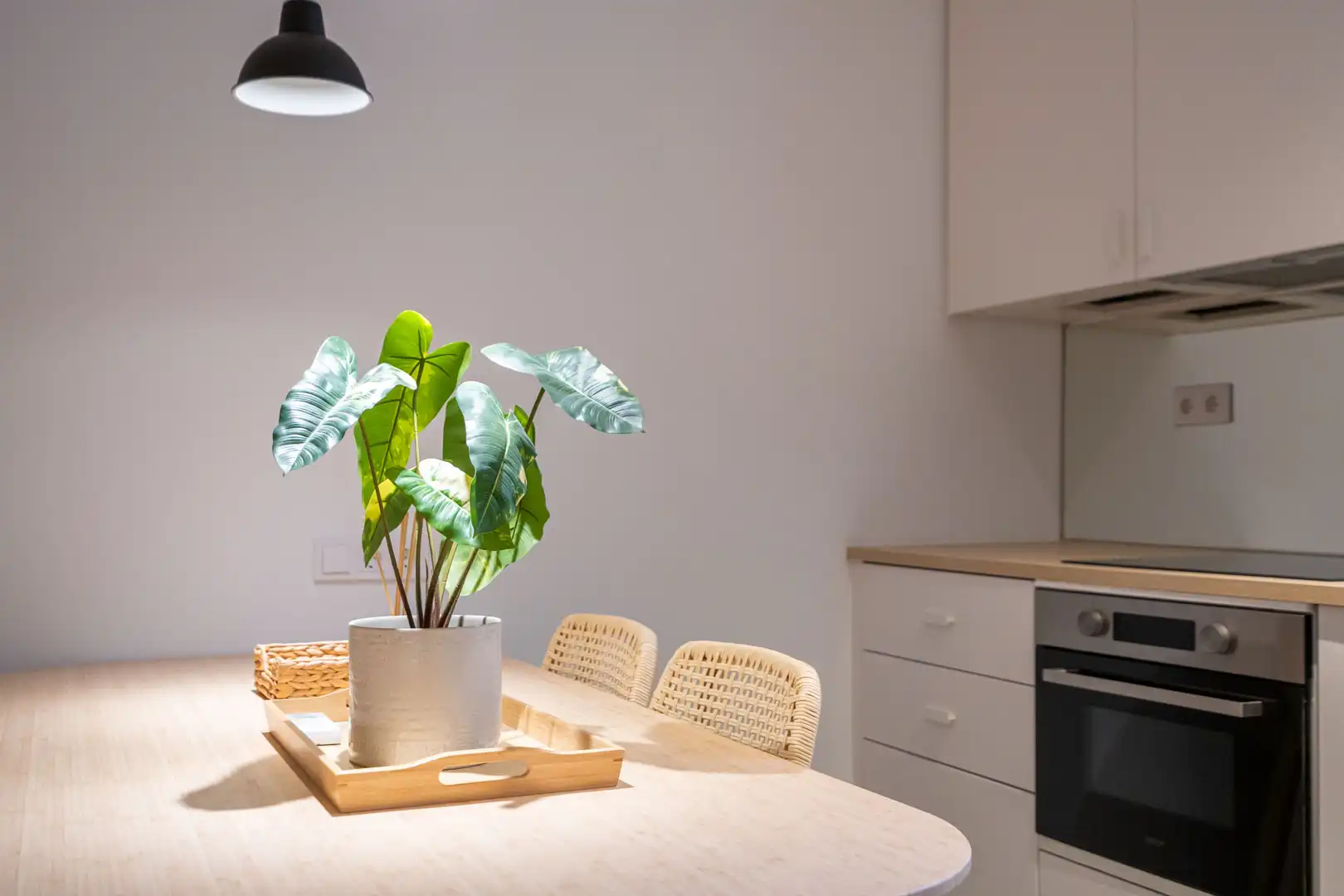 Kitchen of Flat for rent in Madrid  with Heating, Furnished and Oven