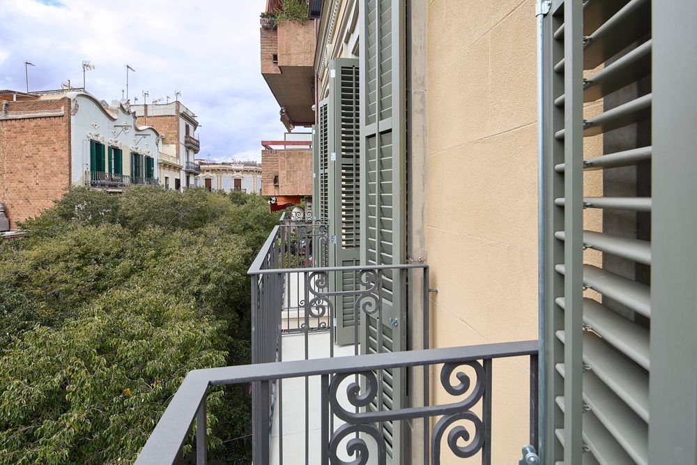 Balcony of Flat to rent in  Barcelona Capital  with Terrace and Community pool