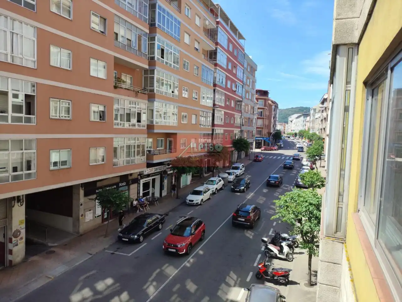 Exterior view of Flat for sale in Ourense Capital   with Heating, Storage room and Furnished