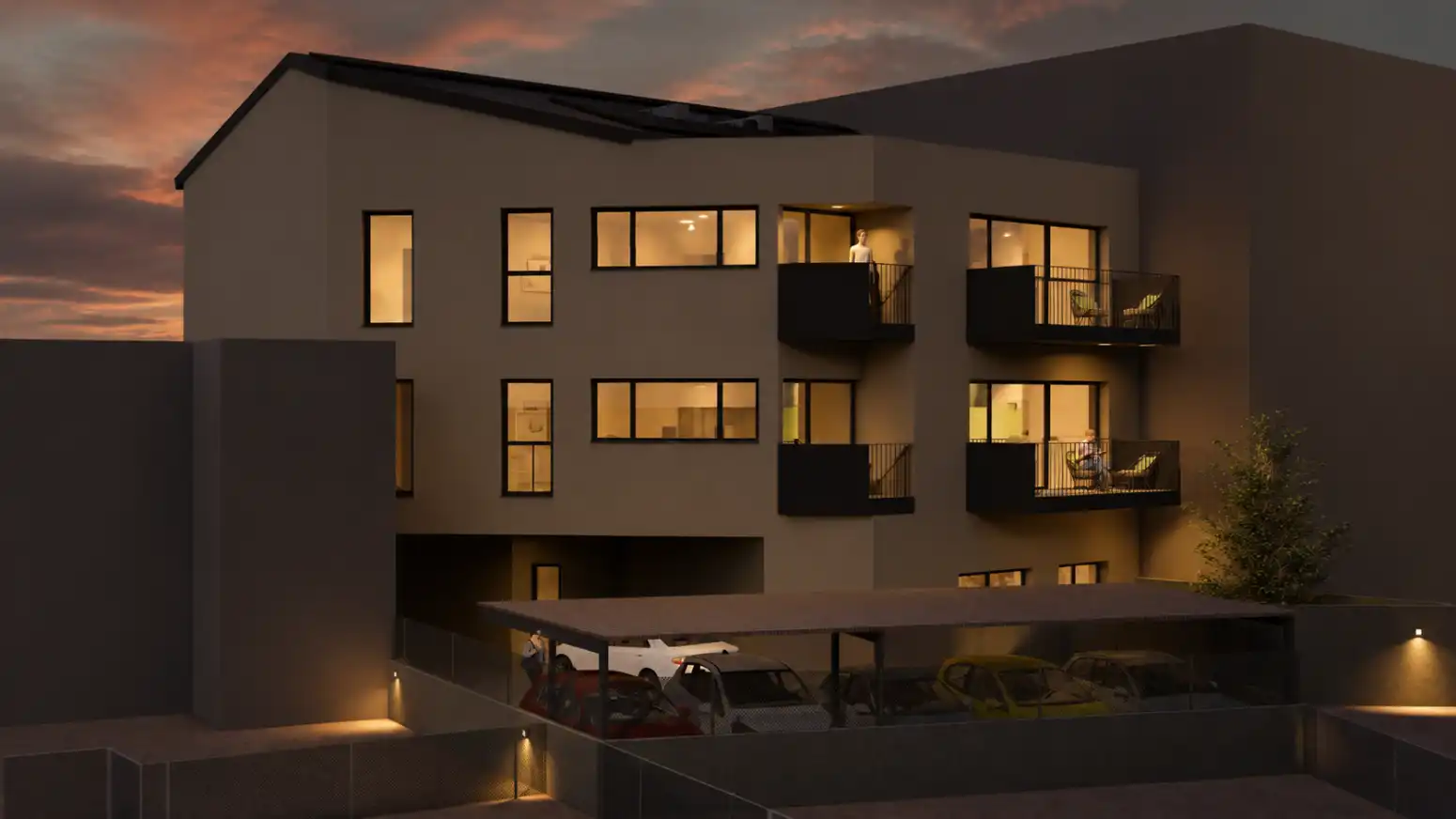 Exterior view of Flat for sale in Centelles  with Heating and Balcony