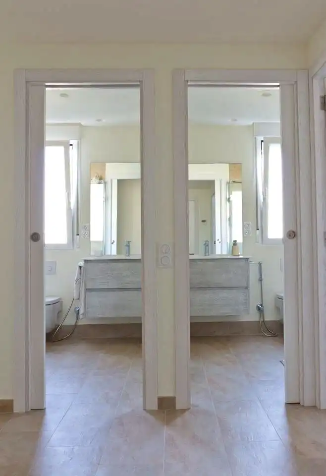 Baño de Casa o chalet en venta en Benicasim / Benicàssim con Aire acondicionado, Jardín privado y Terraza