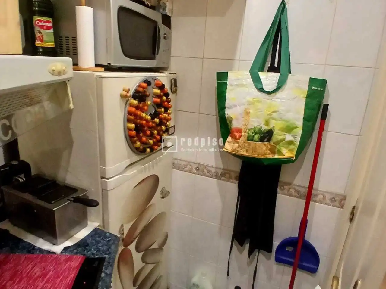 Kitchen of Flat for sale in Madrid  with Air Conditioner