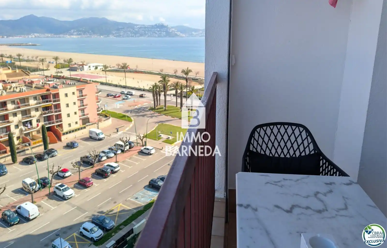 Außenansicht von Wohnung zum Verkauf in Empuriabrava mit Heizung, Terrasse und Möbliert