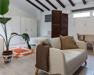 Sala d'estar de Estudi per a compartir en  Valencia Capital amb Aire condicionat i Terrassa