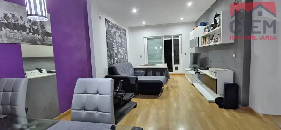 Sala de estar de Ático en venta en Miajadas con Aire acondicionado, Calefacción y Terraza