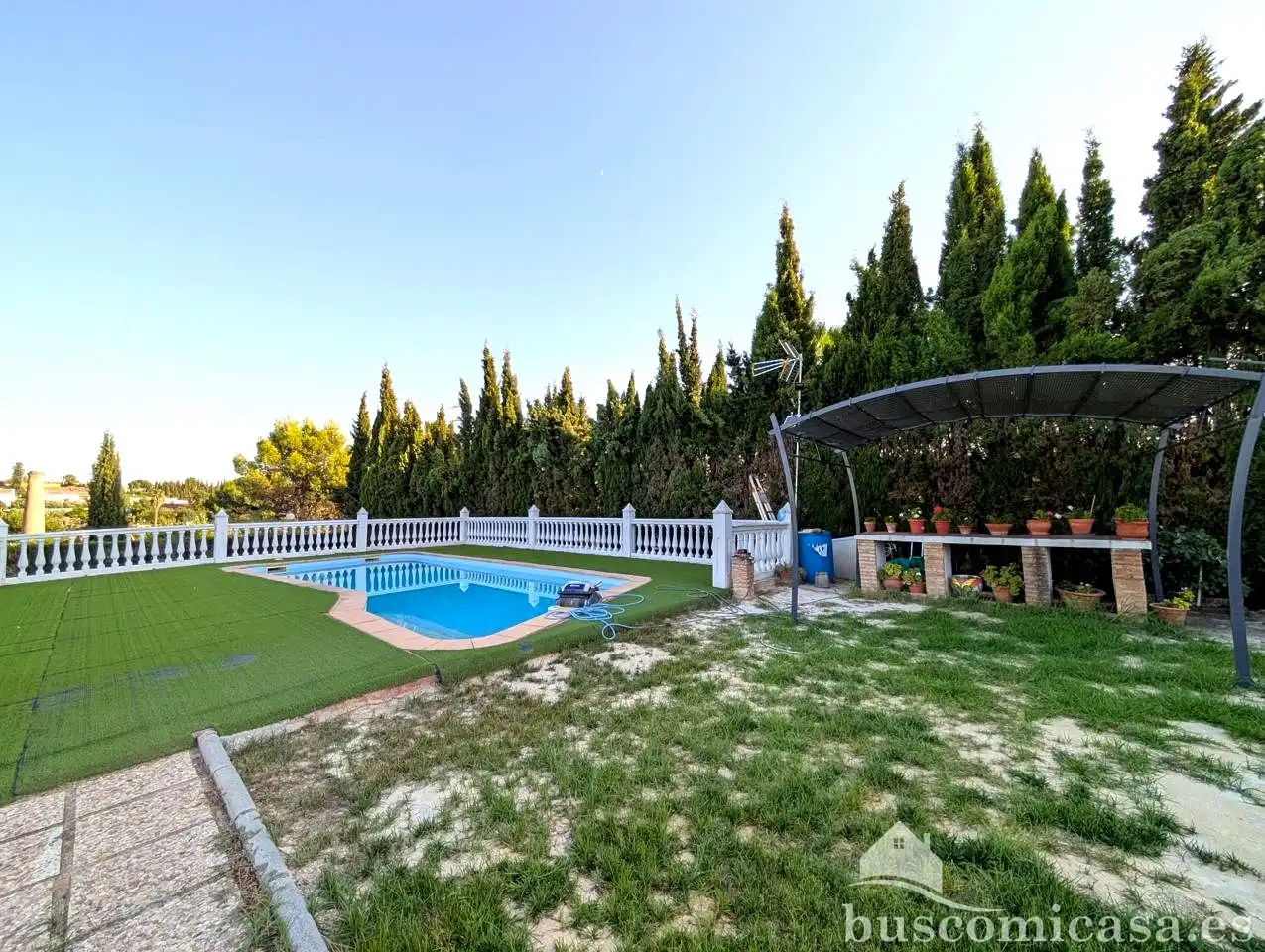 Jardí de Finca rústica en venda en Linares amb Aire condicionat, Jardí privat i Traster