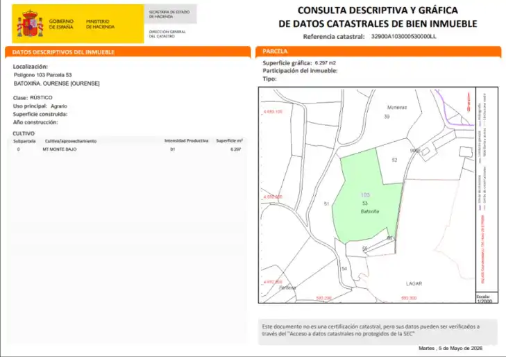 Terreno residencial en venta en Lagar Vilar 19, imagen 5