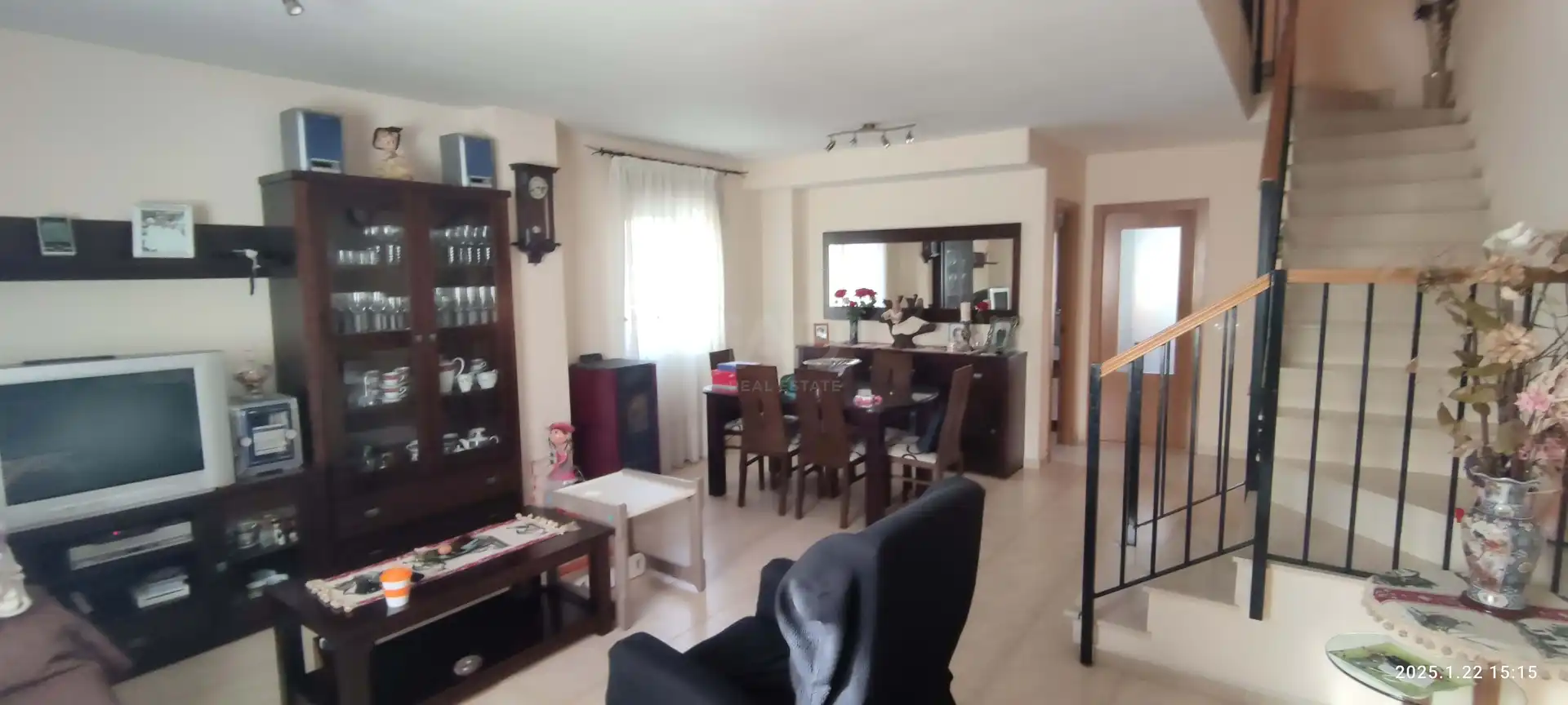 Sala de estar de Casa adosada en venta en Costur con Aire acondicionado, Calefacción y Terraza