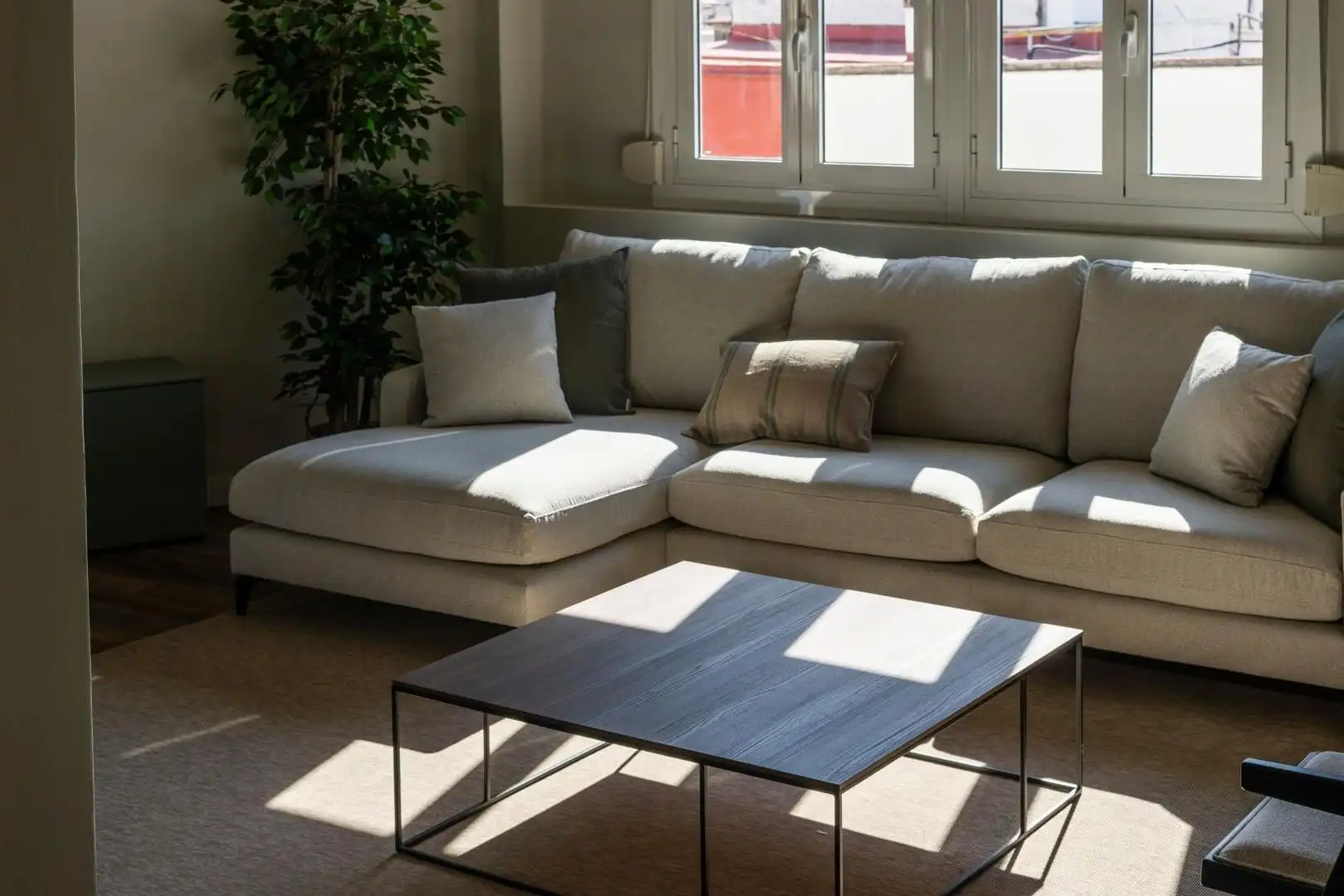 Living room of Attic for rent in Valencia  with Air Conditioner, Heating and Terrace