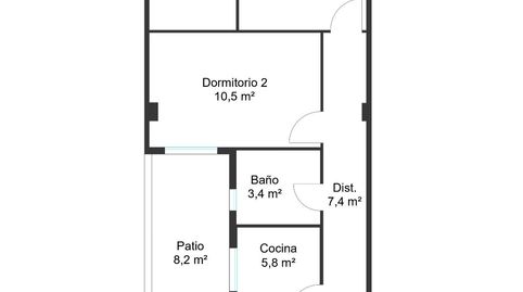 Foto 2 de Piso en venta en Calle Camp Redó, Es Camp Redó, Palma de Mallorca