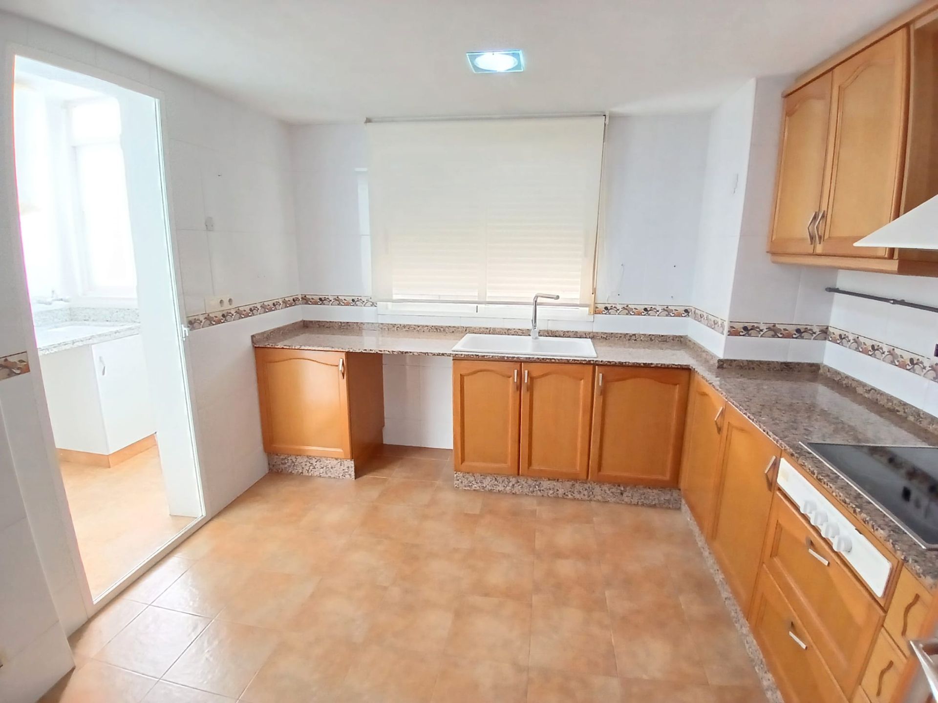 Kitchen of Flat for sale in Gandia  with Storage room, Oven and Balcony