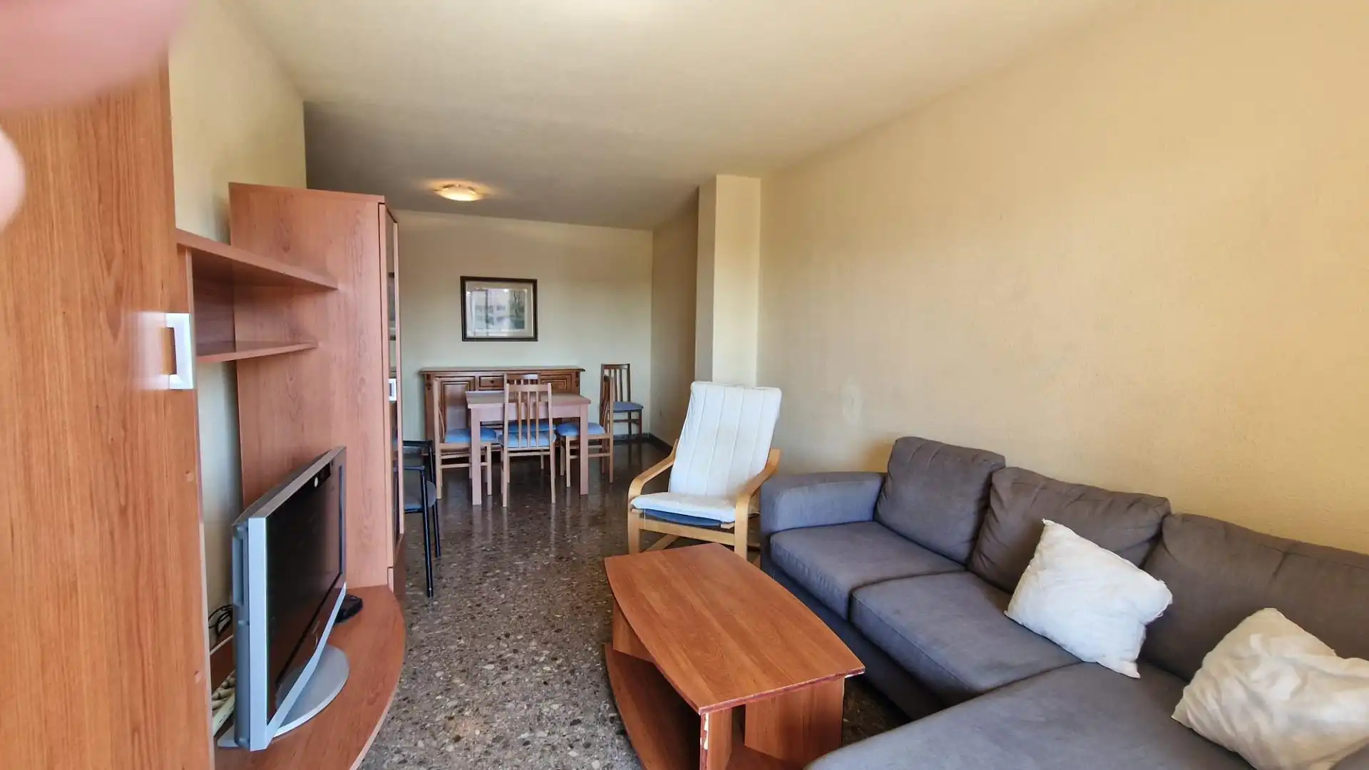 Living room of Flat for rent in Sax  with Furnished and Balcony