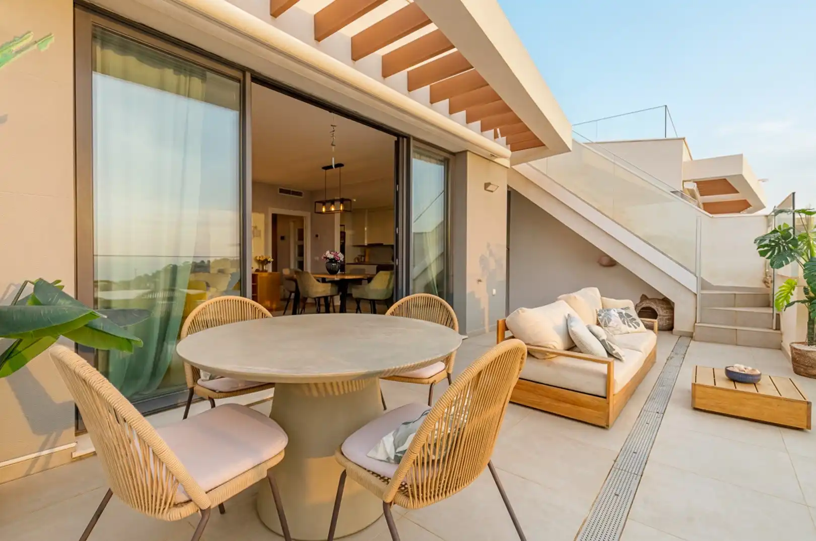 Terrace of Attic for sale in Málaga  with Air Conditioner, Terrace and Swimming Pool