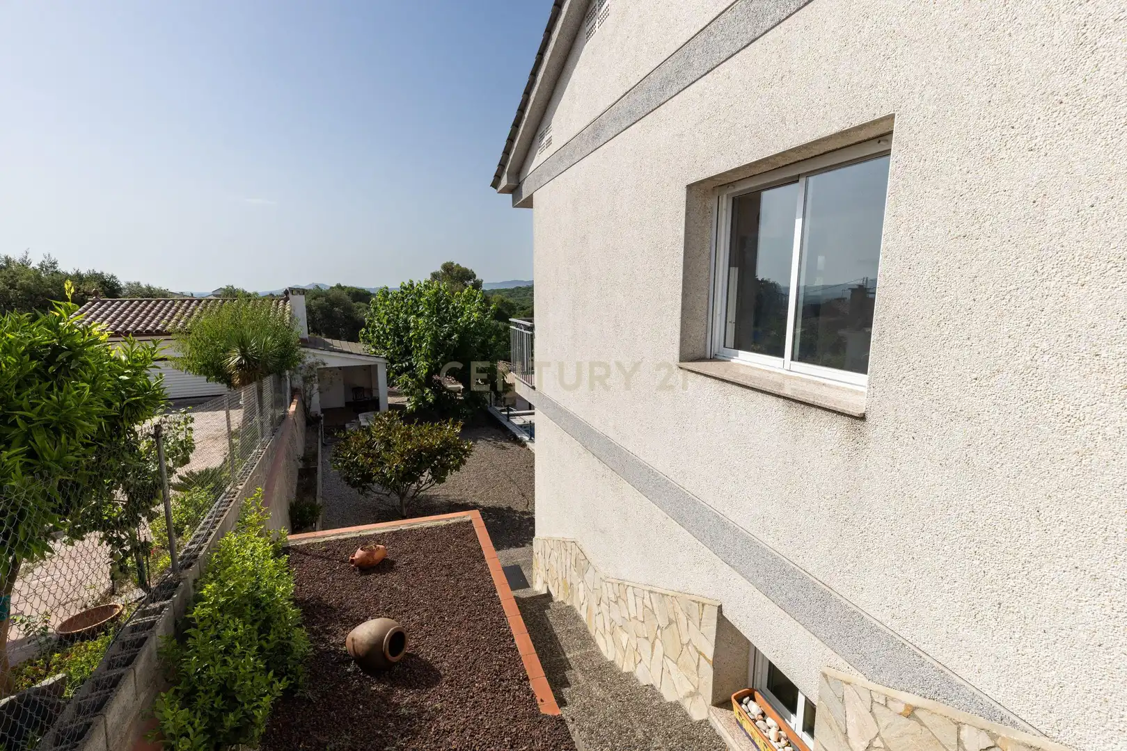 Terraza de Casa o chalet en venta en Fogars de la Selva con Jardín privado, Trastero y Piscina