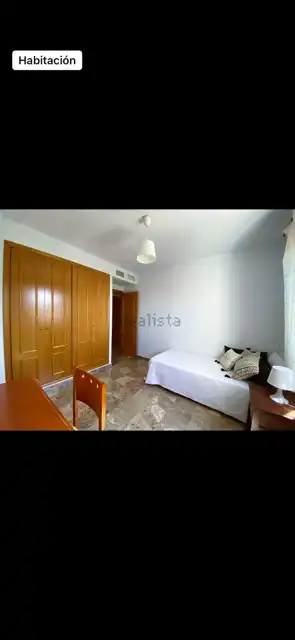 Bedroom of Flat for rent in Málaga  with Terrace, Furnished and Oven