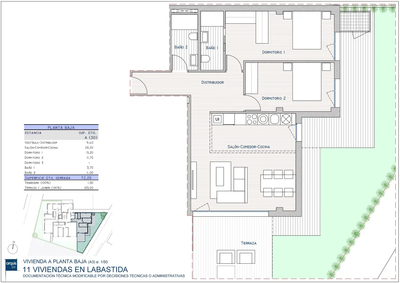 Apartament en venda en Labastida / Bastida amb Aire condicionat, Calefacció i Jardí privat