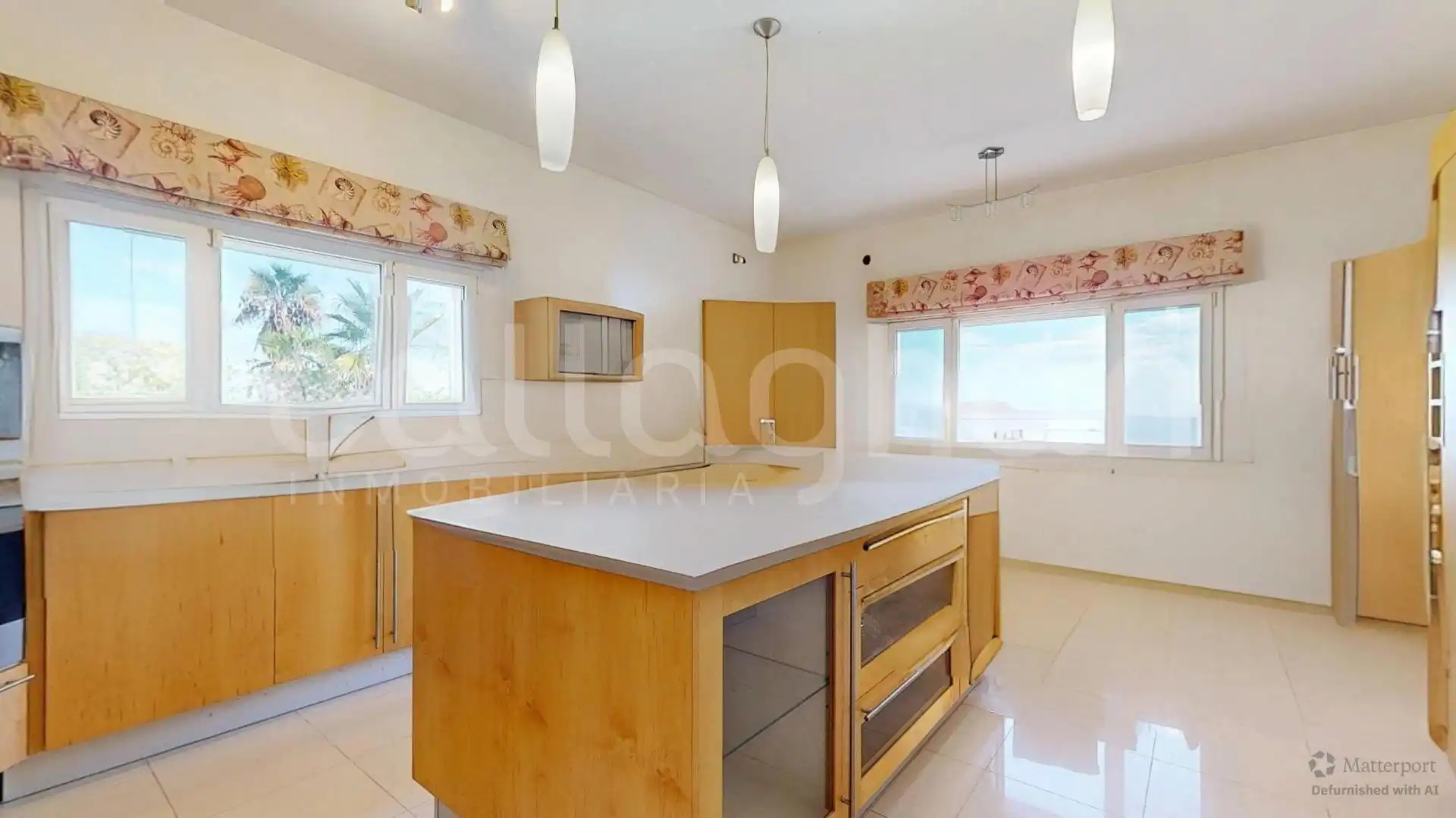 Cocina de Casa o chalet en venta en Calpe / Calp con Aire acondicionado, Calefacción y Terraza