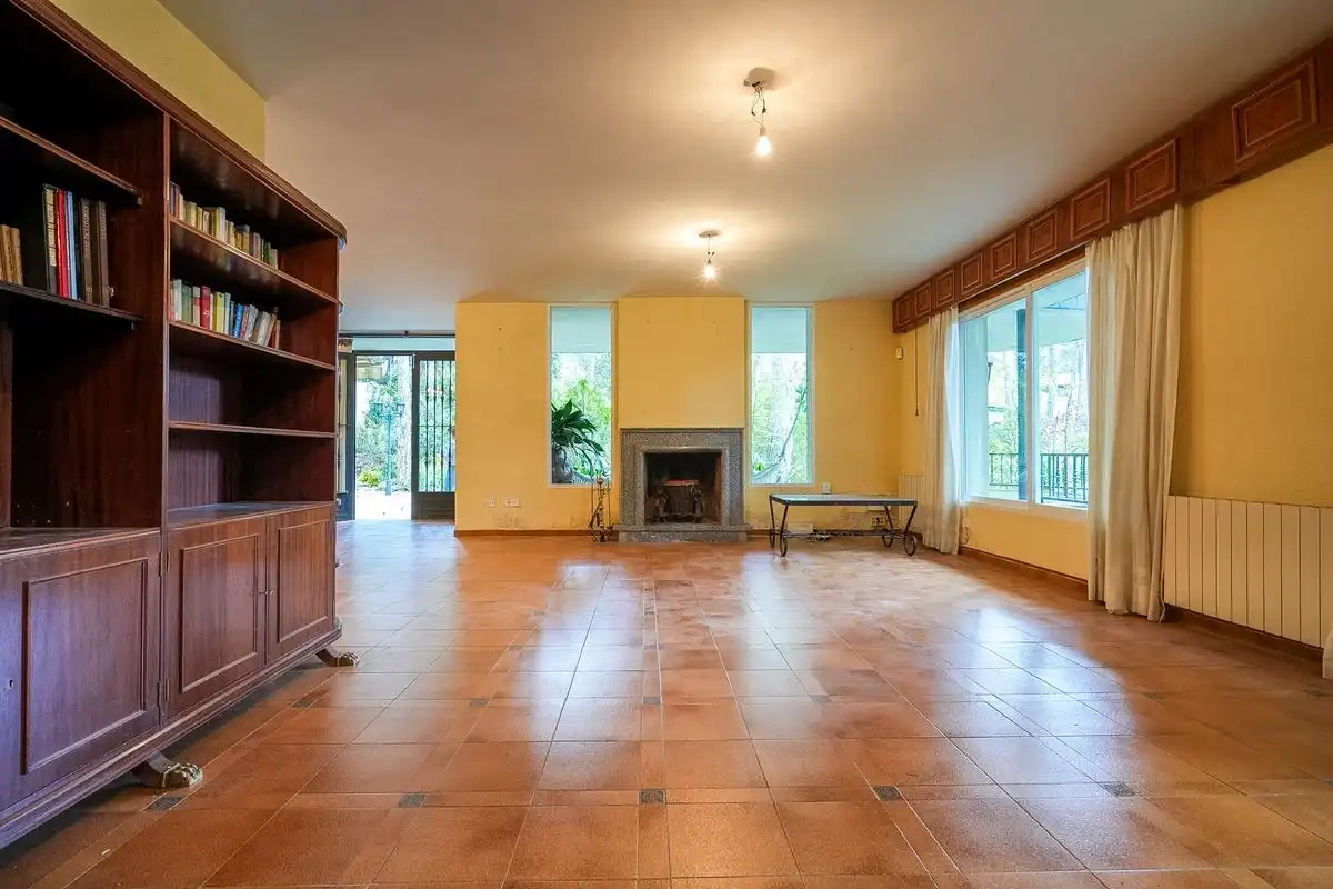 Sala d'estar de Casa o xalet en venda en Abantos - Carmelitas