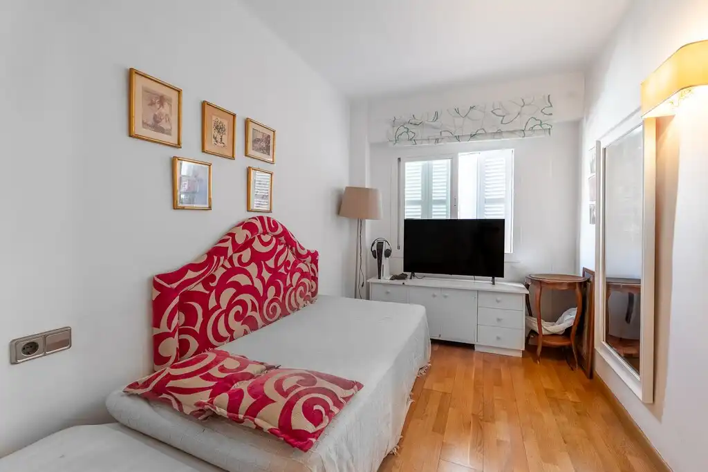 Schlafzimmer von Wohnungen zum Verkauf in Pollença mit Klimaanlage und Terrasse