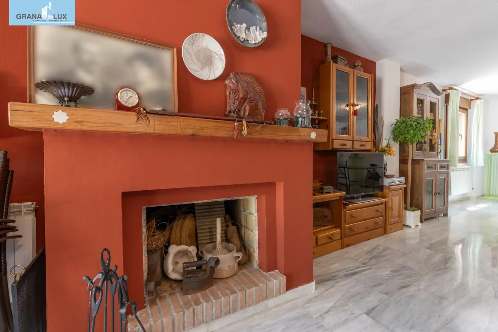 Wohnzimmer von Haus oder Chalet zum Verkauf in La Zubia mit Klimaanlage, Heizung und Gemeinschaftspool