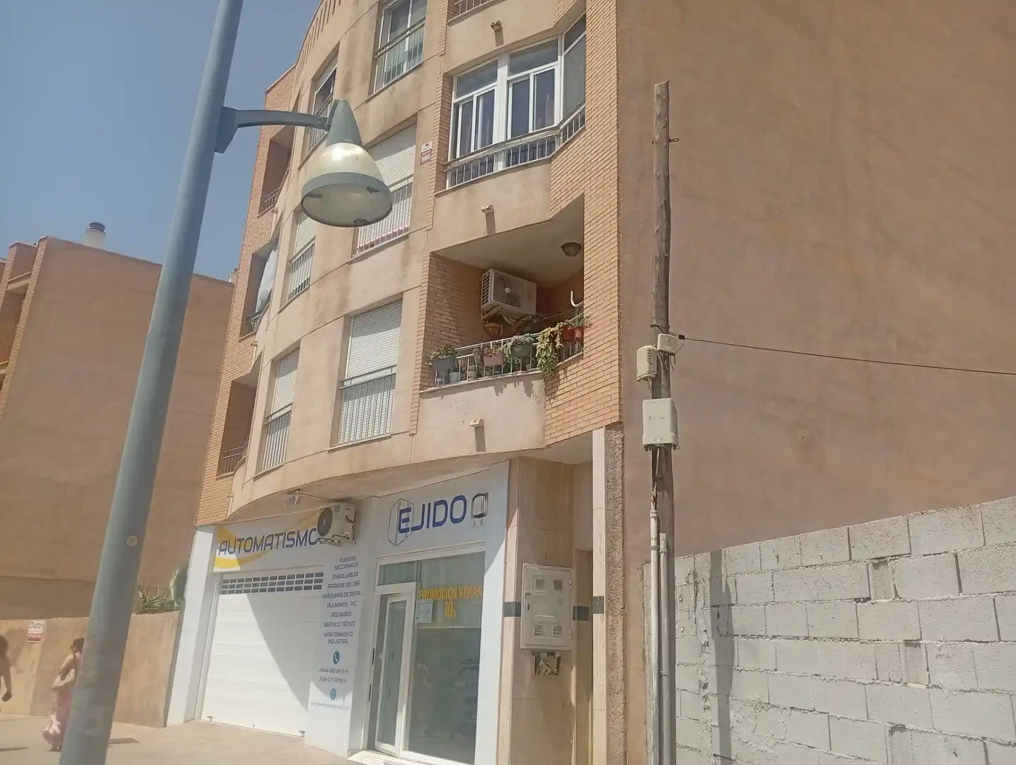 Vista exterior de Piso en venta en El Ejido