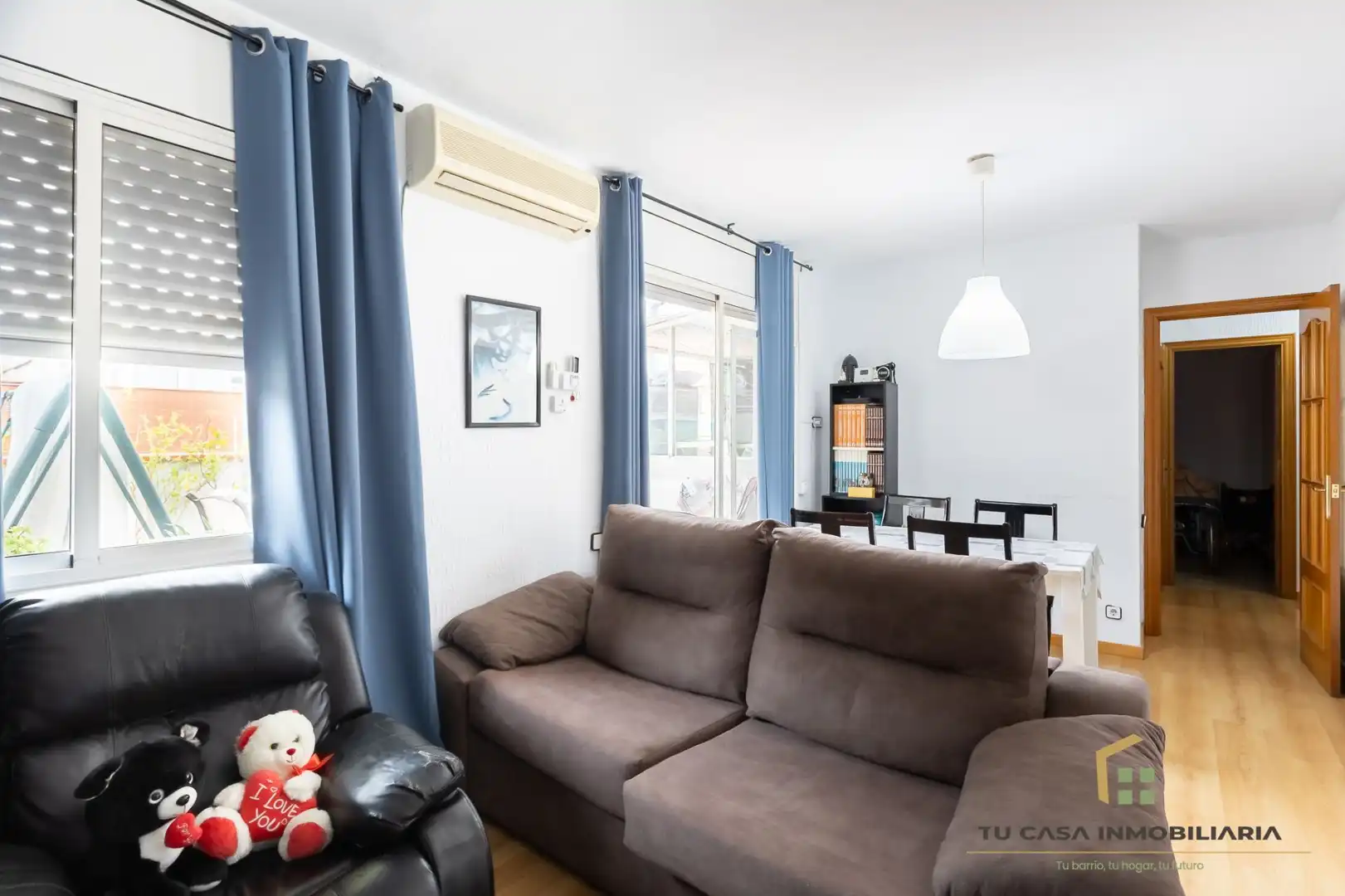 Living room of Attic for sale in Badalona  with Air Conditioner, Heating and Terrace