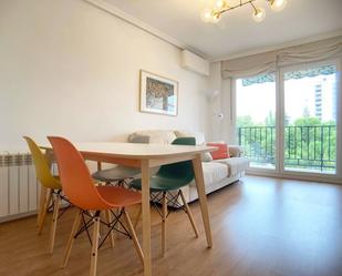 Living room of Flat to rent in  Madrid Capital  with Air Conditioner, Heating and Terrace