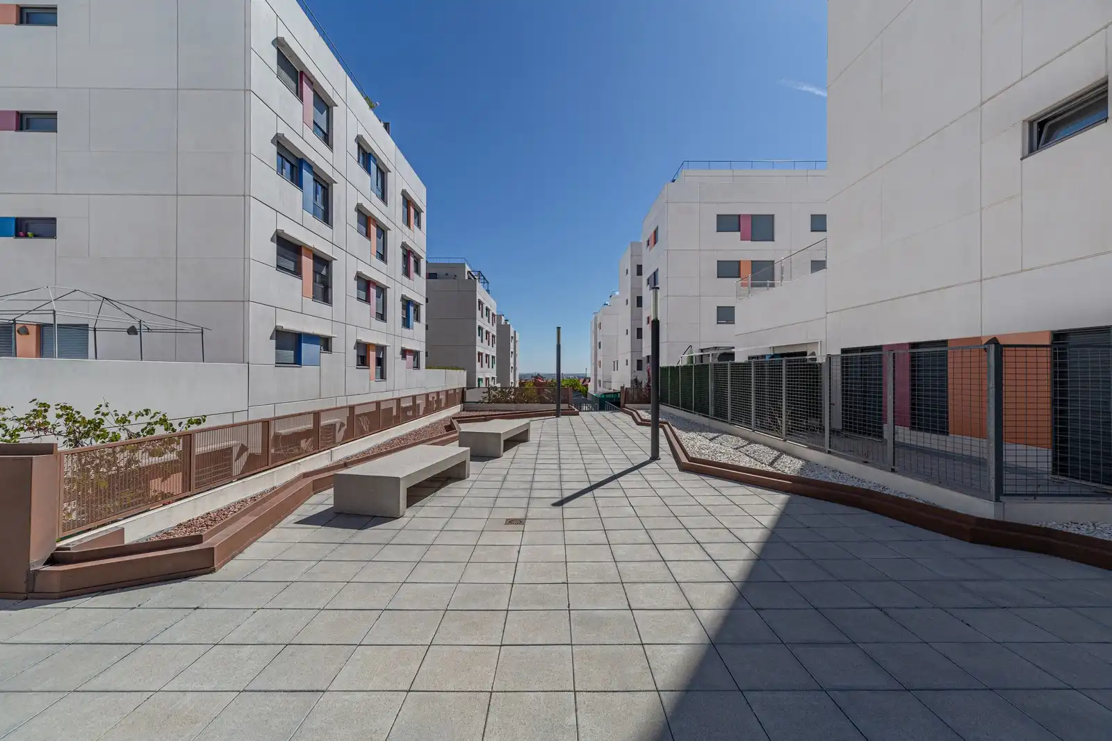 Terrasse von Wohnung zur Miete in Getafe mit Parkett, Terrasse und Abstellraum
