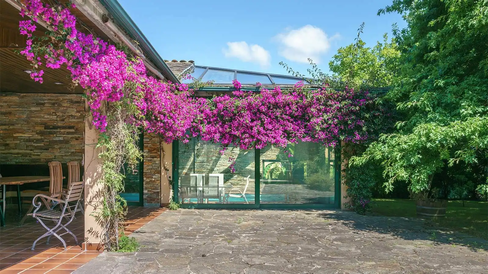 Jardín de Casa o chalet en venta en Oleiros con Calefacción, Jardín privado y Parquet
