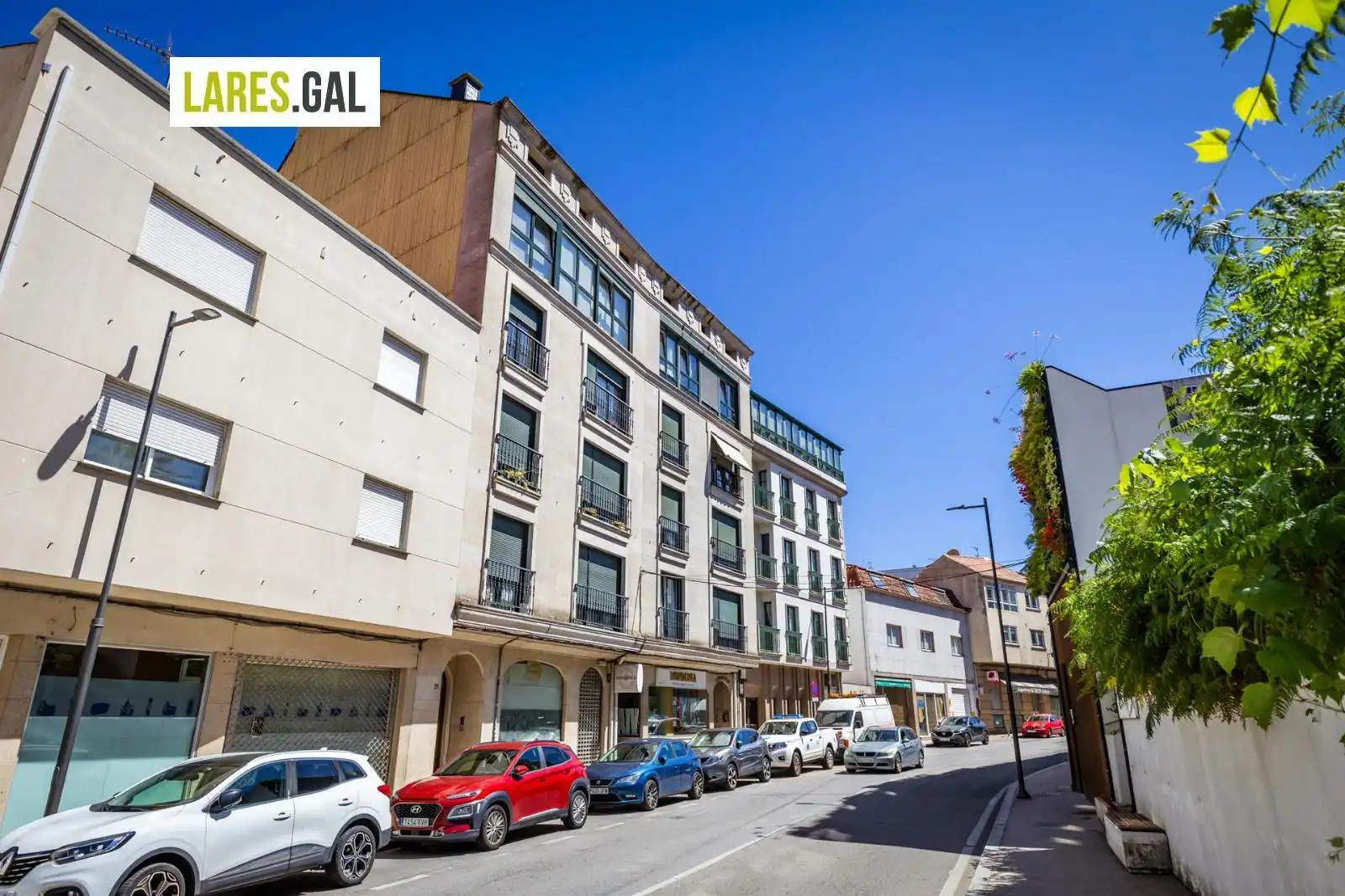 Vista exterior de Apartamento en venta en Moaña con Calefacción, Trastero y Amueblado