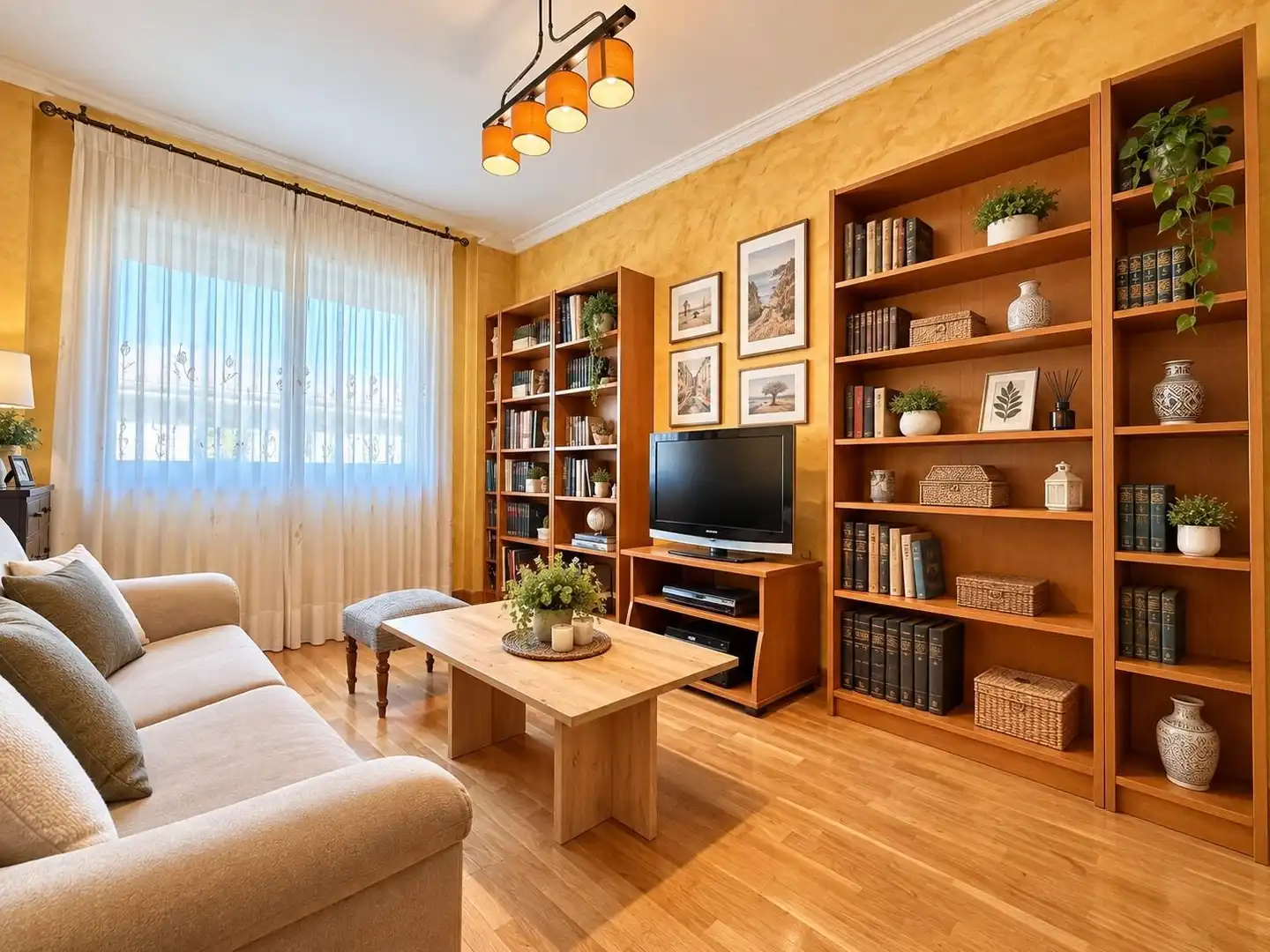Living room of Detached homes for sale in Seseña  with Air Conditioner, Heating and Private garden