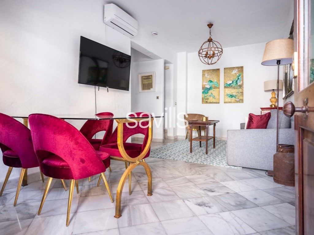 Living room of Single-family semi-detached for sale in  Sevilla Capital