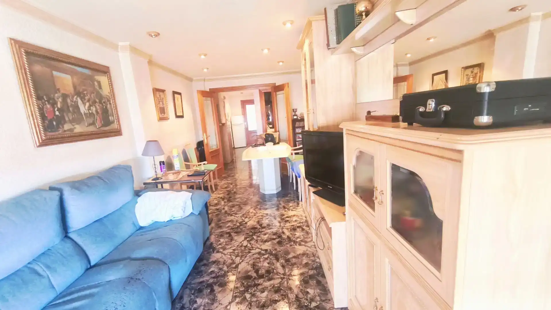 Sala d'estar de Pis en venda en Crevillent amb Moblat i Balcó