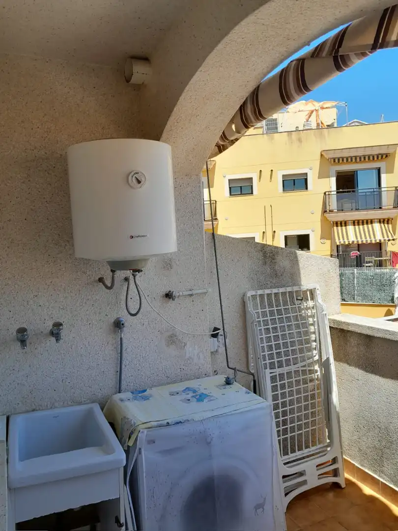 Balcony of Attic for sale in Creixell  with Heating, Terrace and Oven