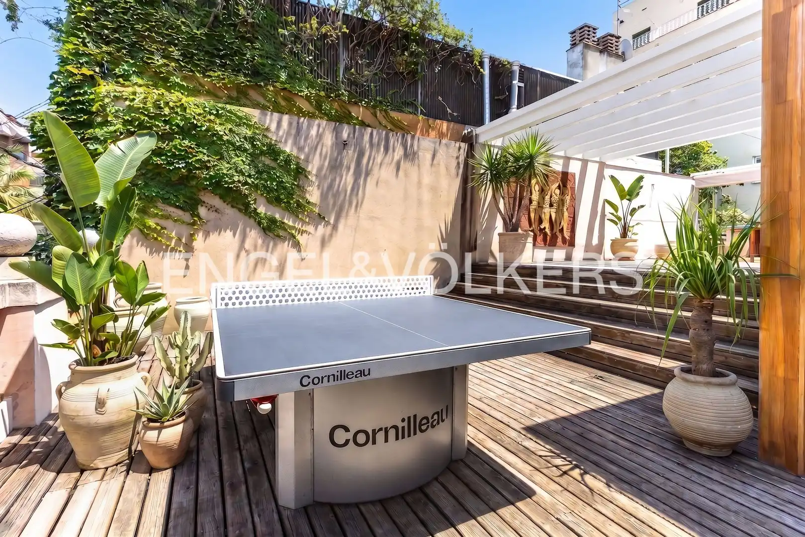 Terrassa de Casa o xalet de lloguer en Barcelona amb Aire condicionat, Calefacció i Jardí privat